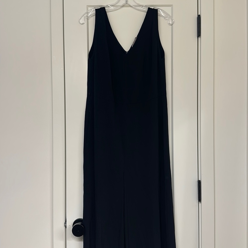 Everlane Wide Leg Jumpsuit - size 4 - black